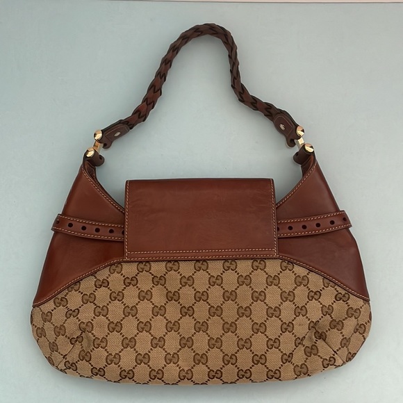 GUCCI Monogram Horsebit Bag - Picture 4 of 13